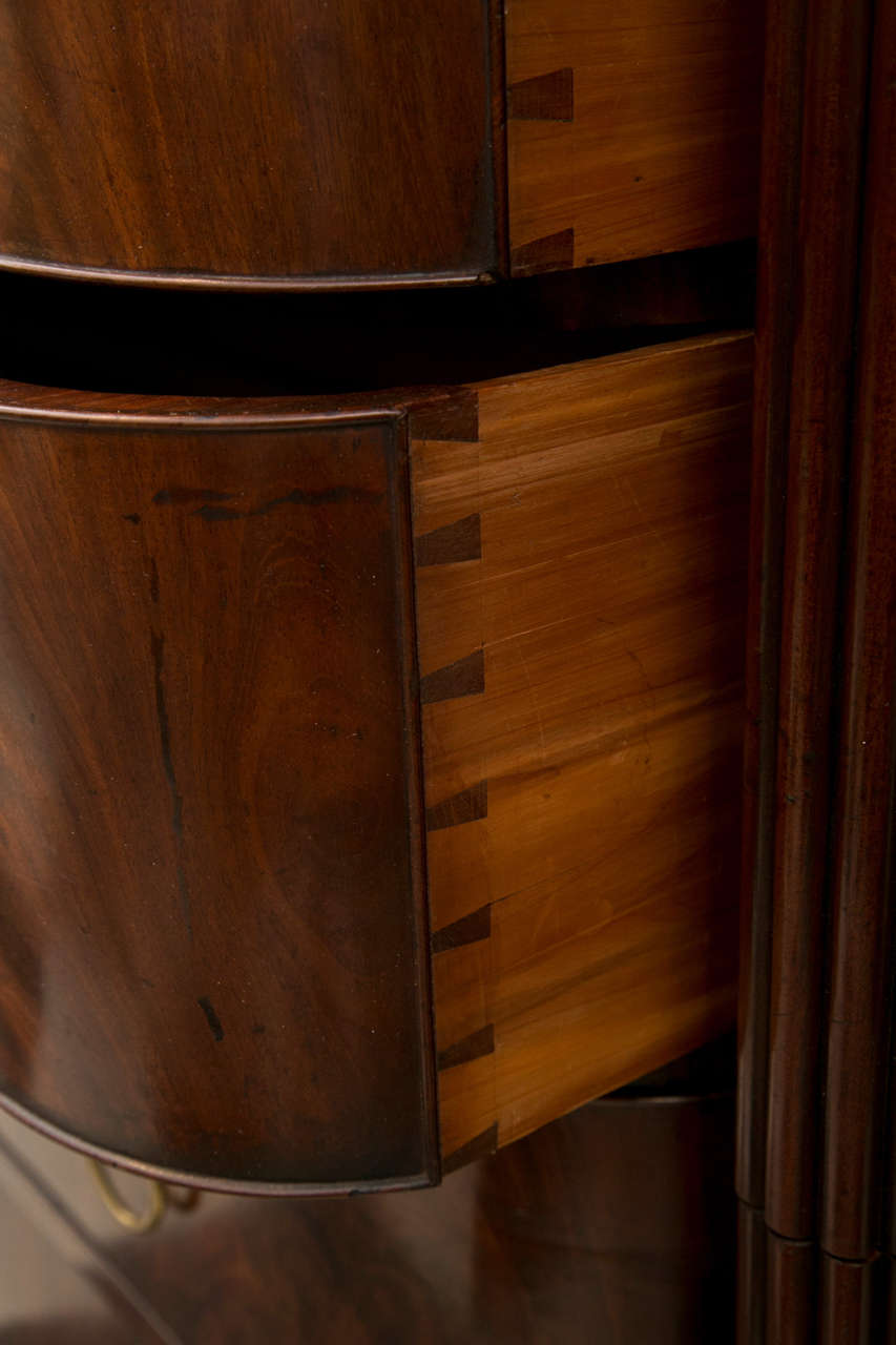 Large Scottish Mahogany Chest of Drawers 2