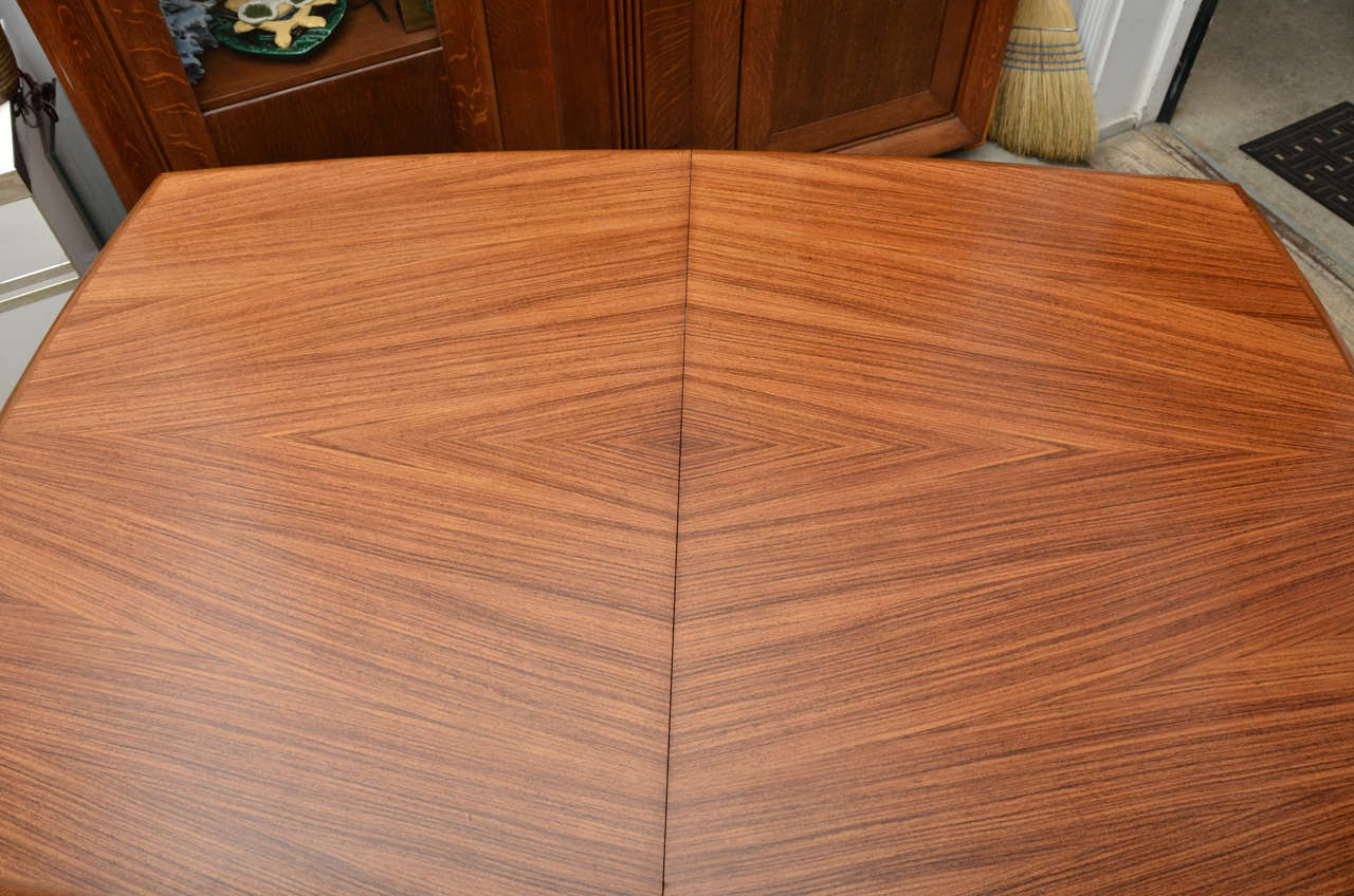 Italian Rosewood Dining Table For Sale