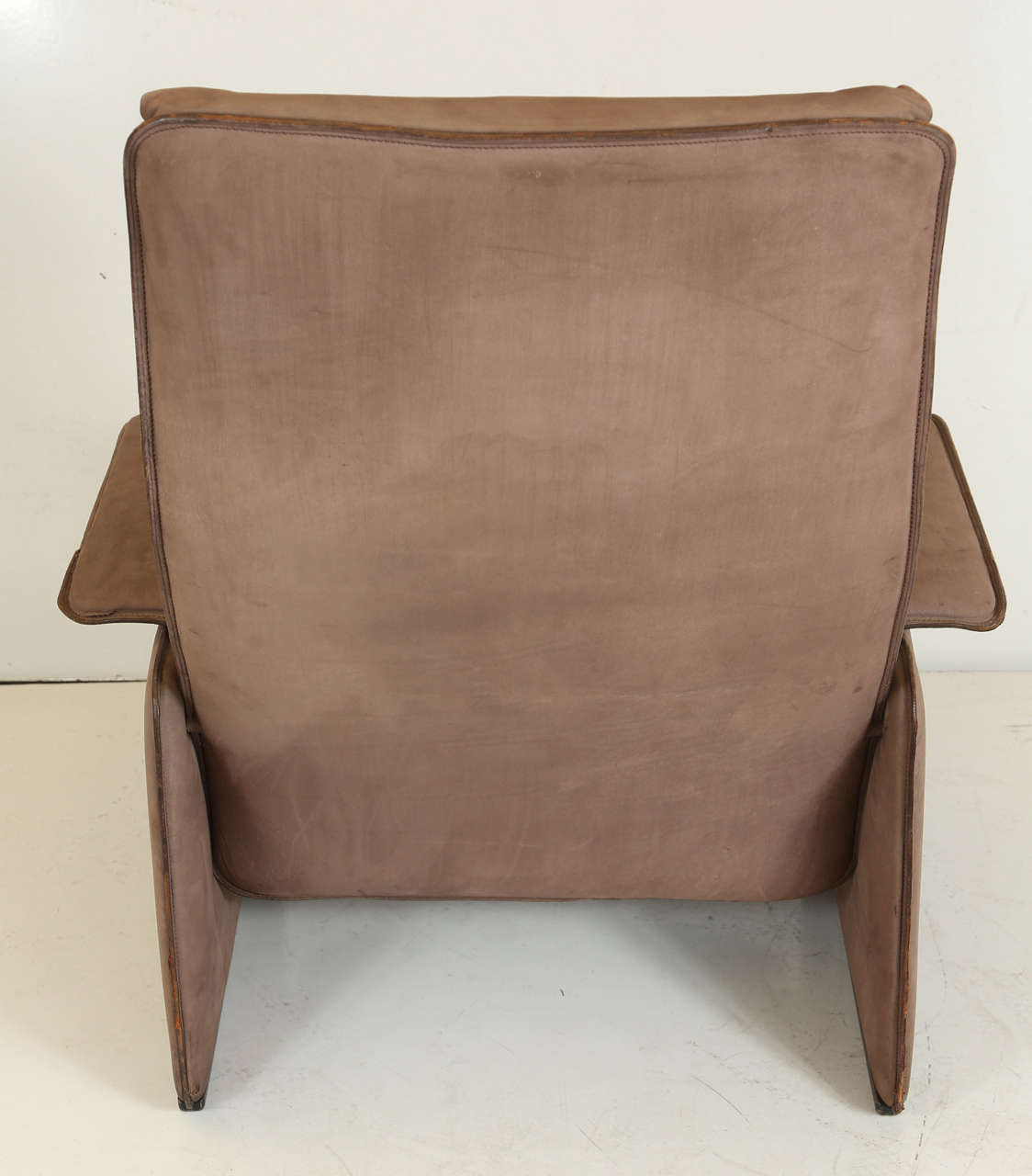 De Sede DS 50 Recliner and Ottoman For Sale 3