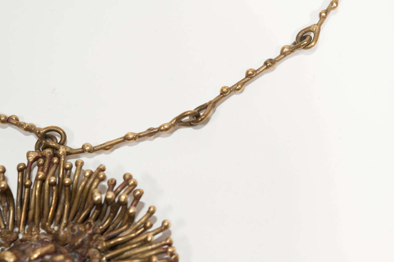 Modern Pal Kepenyes Bronze Necklace