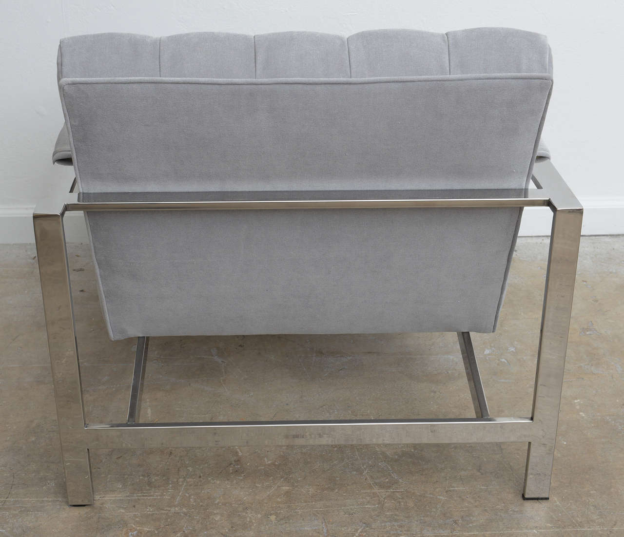 20th Century Pair Mid Century Modern Classic Milo Baughman Chairs for Thayer Coggin