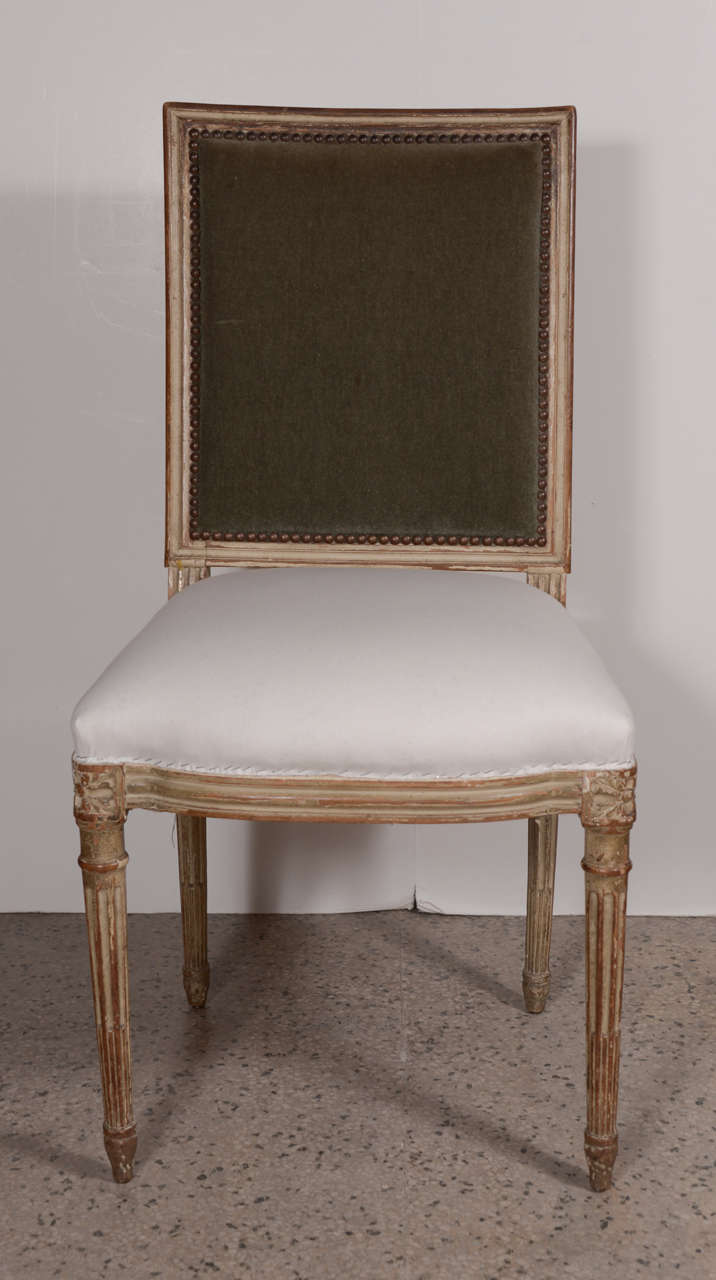 French Set of Six Louis XVI Dining Chairs