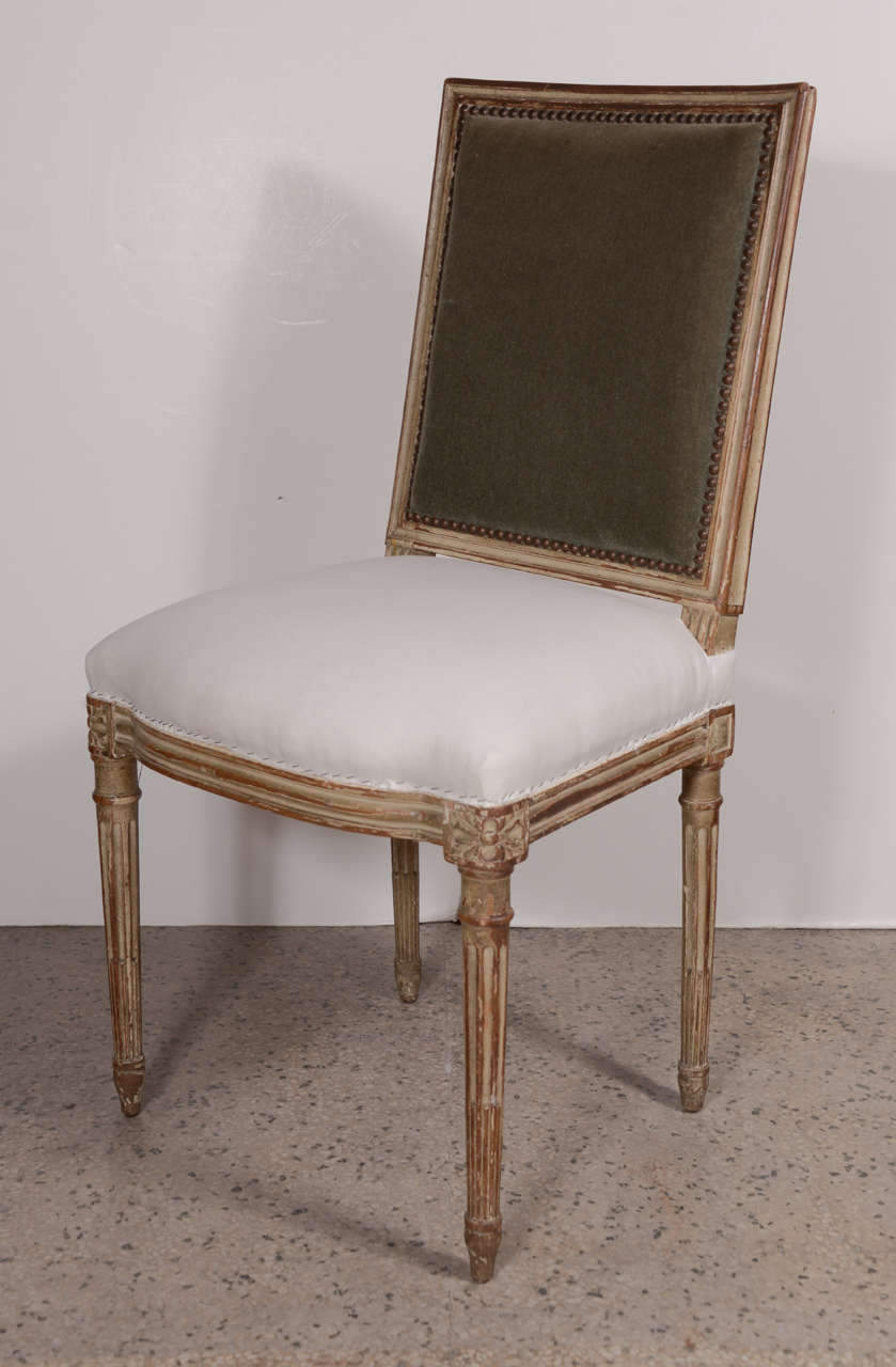 Set of Six Louis XVI Dining Chairs In Excellent Condition In Houston, TX
