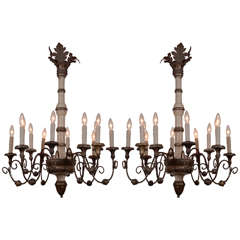 Antique 19th Century Italian Chandeliers