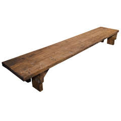 Large Primitive Coffee Table