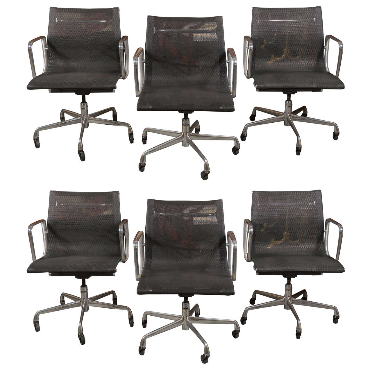 Eames for Herman Miller Aluminum Group Management Chairs
