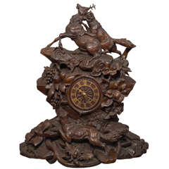 Monumental Black Forest Clock
