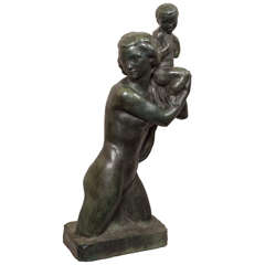 Large Bronze, Mother and Child