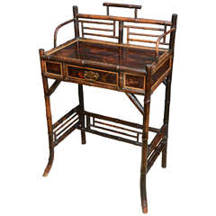 19th.c English Bamboo Desk