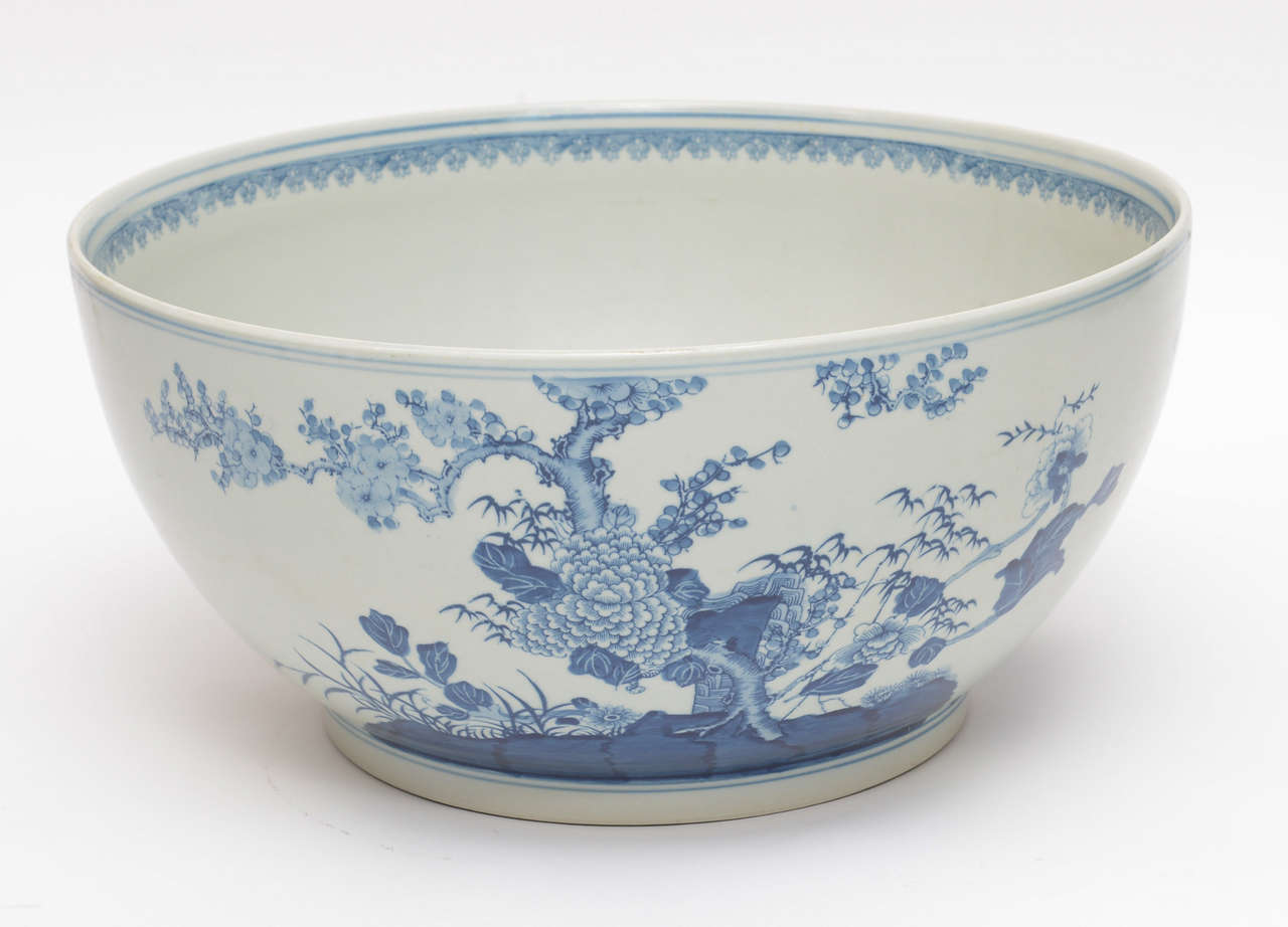 Large Hand Painted Chinese Blue and White Bowls that can be sold<br />
individually for $ 650. Each.