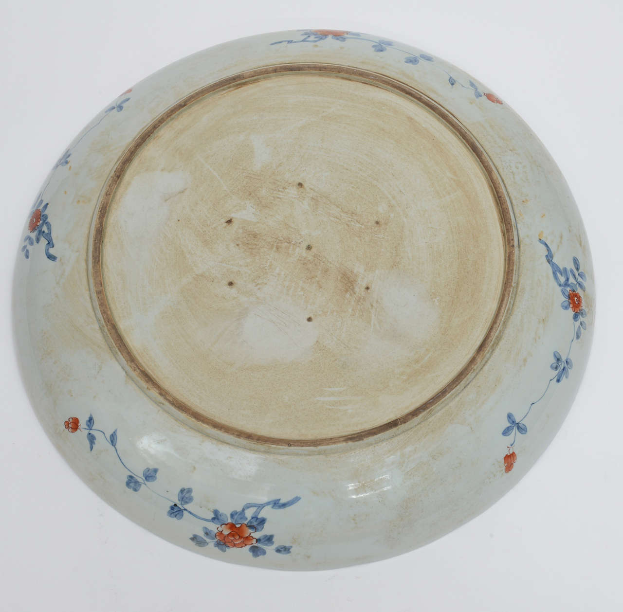 Large Circa 1940's Imari Porcelain Charger 3