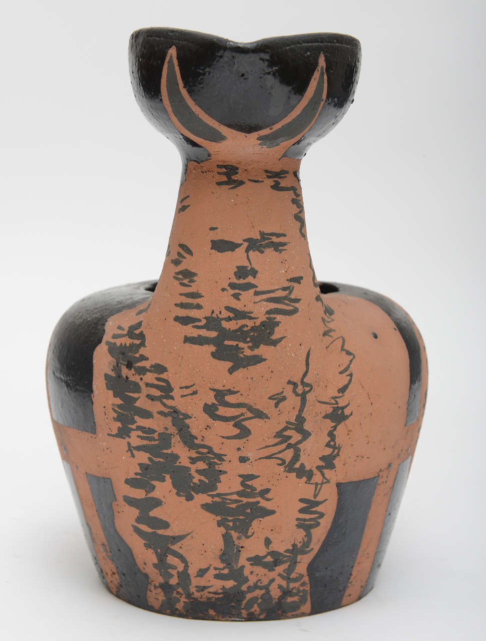Mid-20th Century Centaur and Face Vase by Picasso