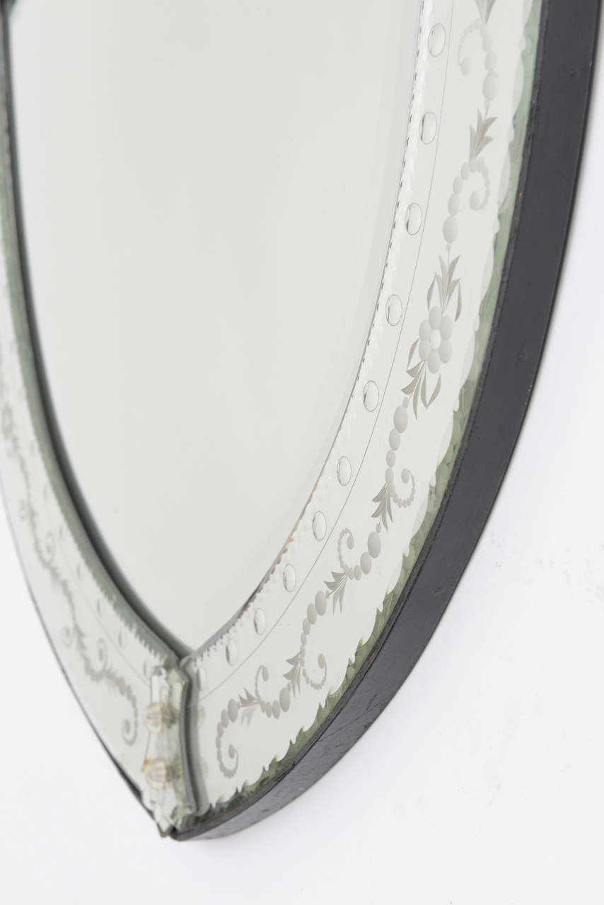 Venetian Shield-Shaped Mirror 1
