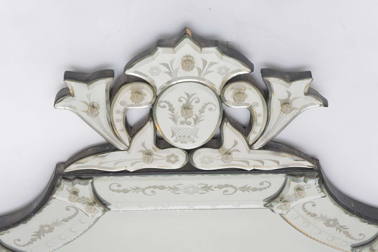 Venetian Shield-Shaped Mirror 2