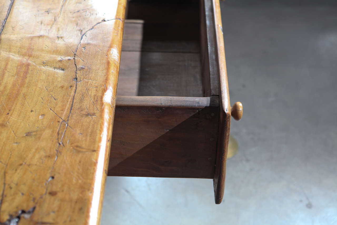 Continental Solid Wood Table 19th Century For Sale 3