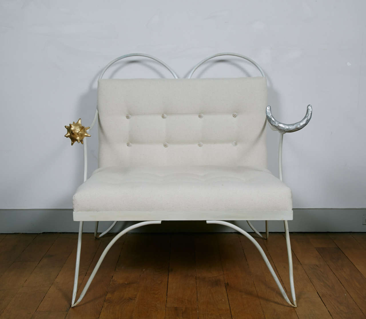 Pair of Armchairs "jour Nuit " by Elisabeth Garouste and Mattia Bonetti, 1980s