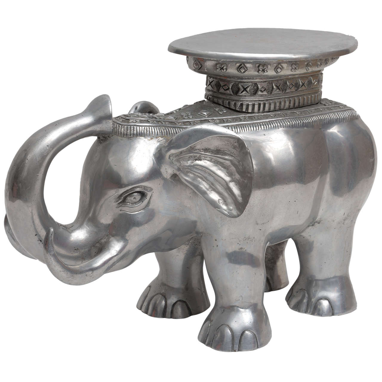 Aluminum Elephant Table For Sale