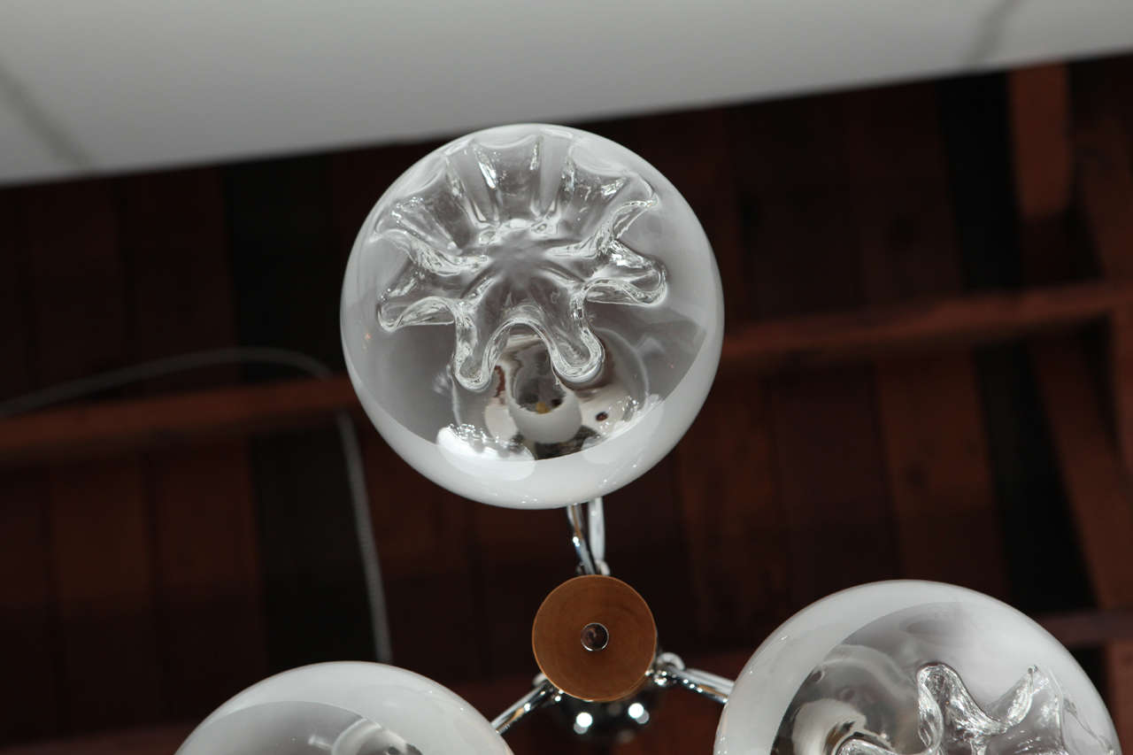 Accesorio Italiano de Cristal y Cromo en venta 5
