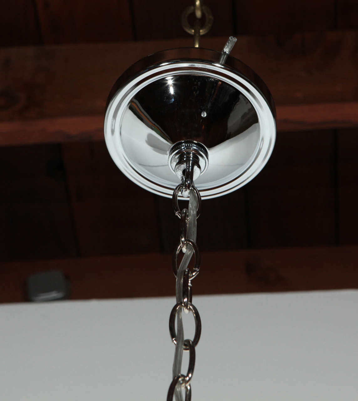 Italian Glass Fixture in the Style of Kalmar For Sale 1