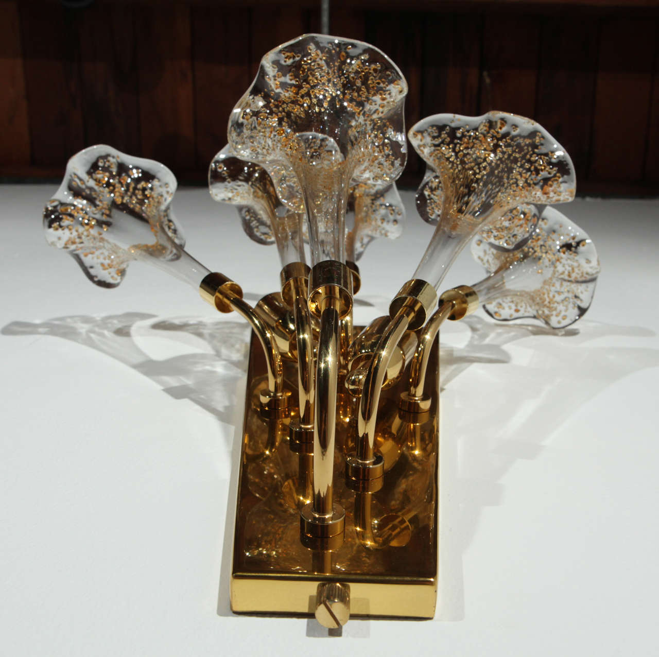 Pair of Murano Sconces For Sale 3