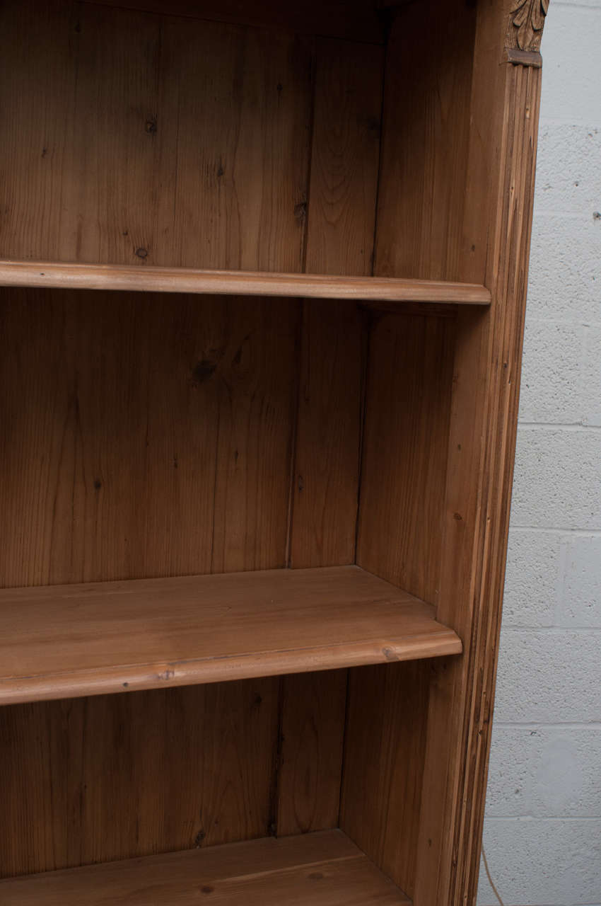 Polished Pine Bookcase