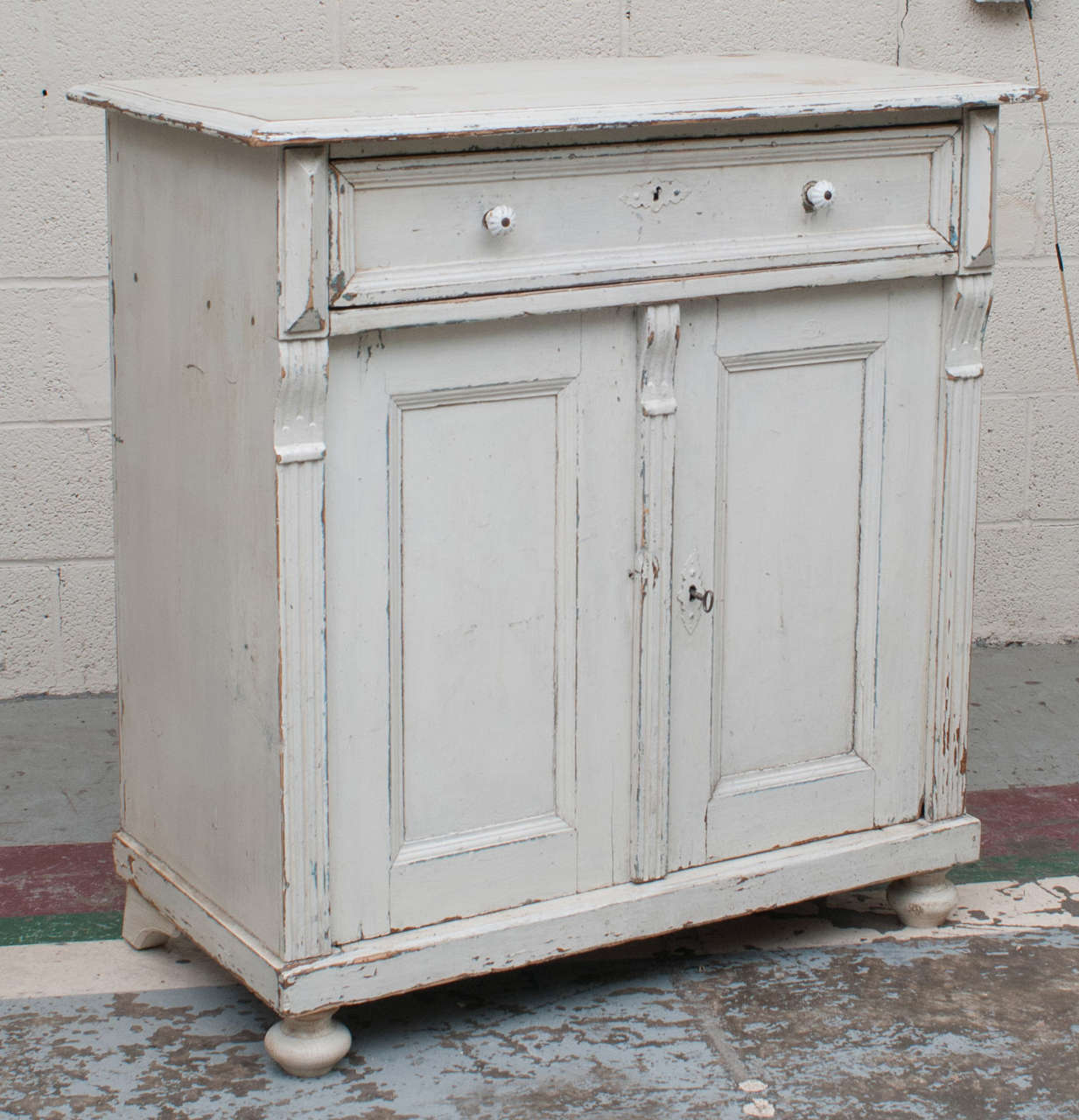 Pine Painted Dresser Base