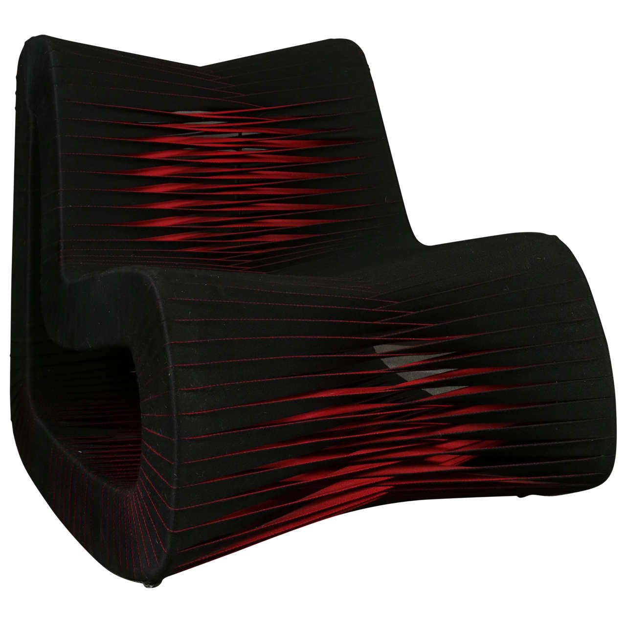 "Seatbelt" Rocking Chair