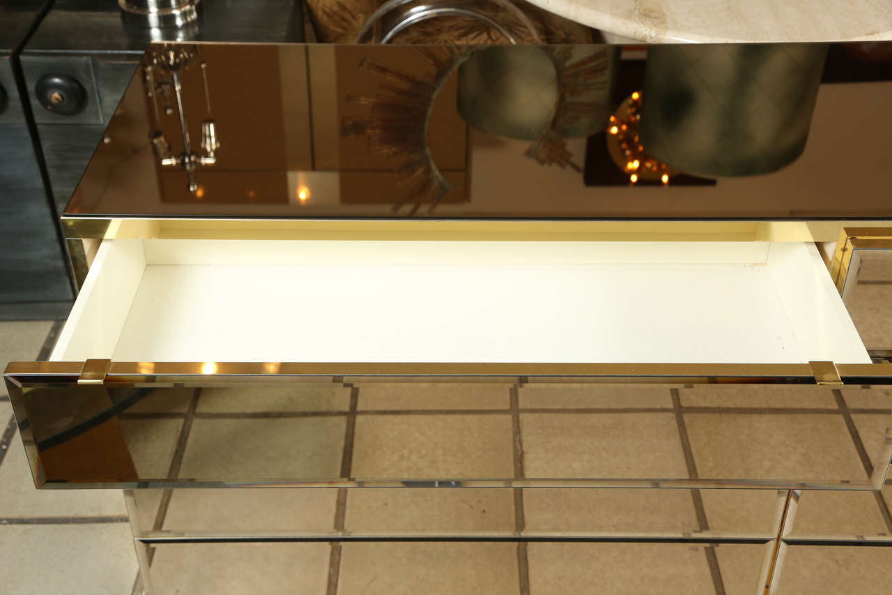 Glamorous Mirrored Dresser Designed by Guy Barker for Ello 3
