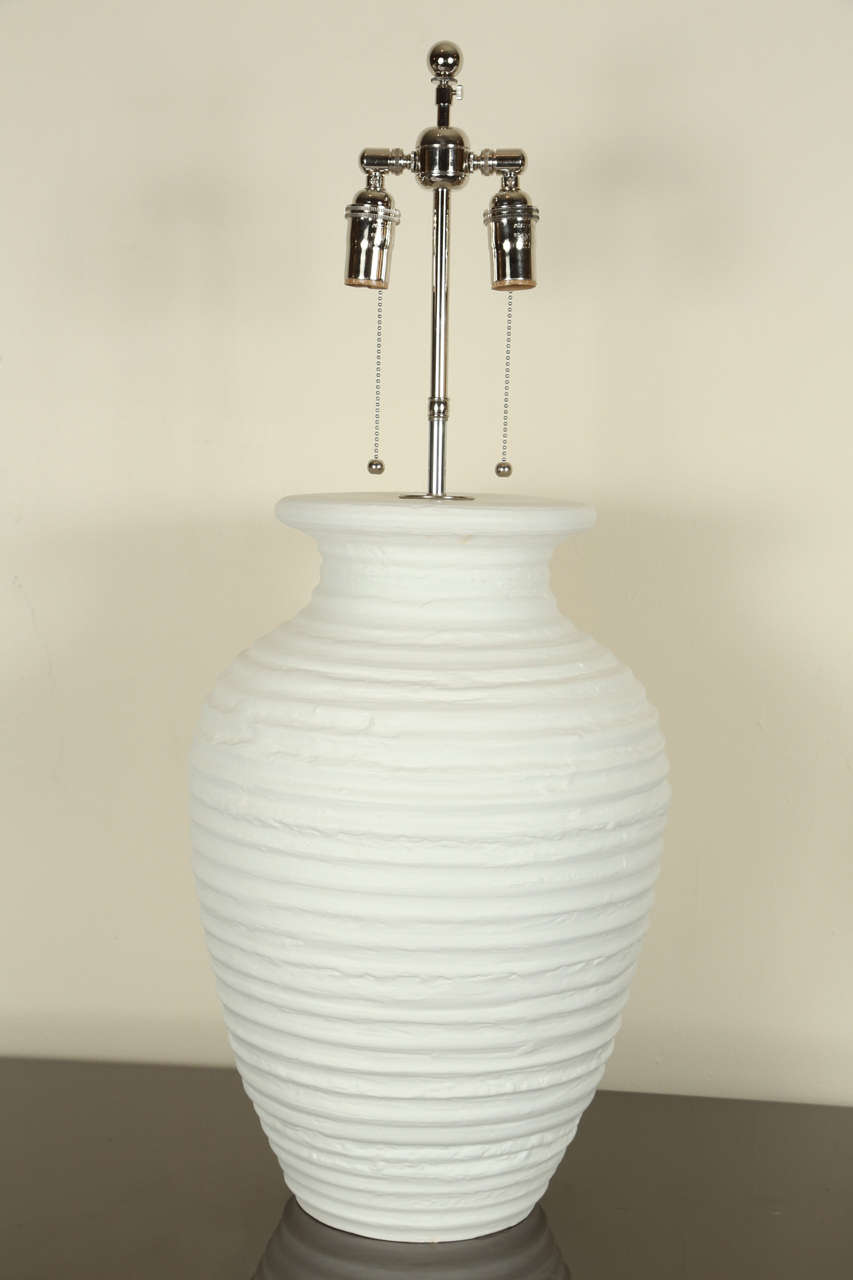 urn shaped lamp
