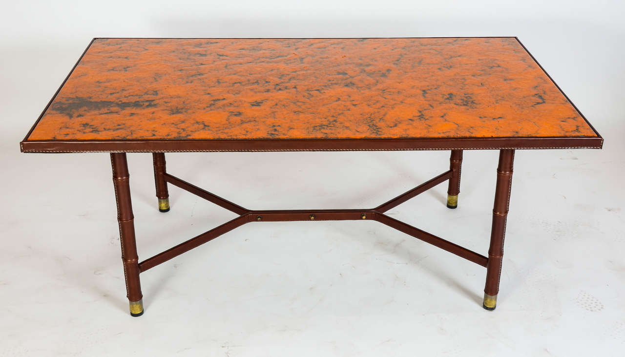 Mid-20th Century Large Cocktail Table by Jacques Adnet