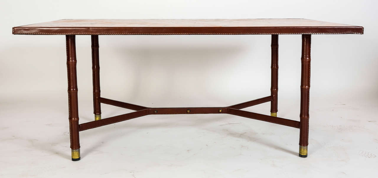 Large Cocktail Table by Jacques Adnet 2