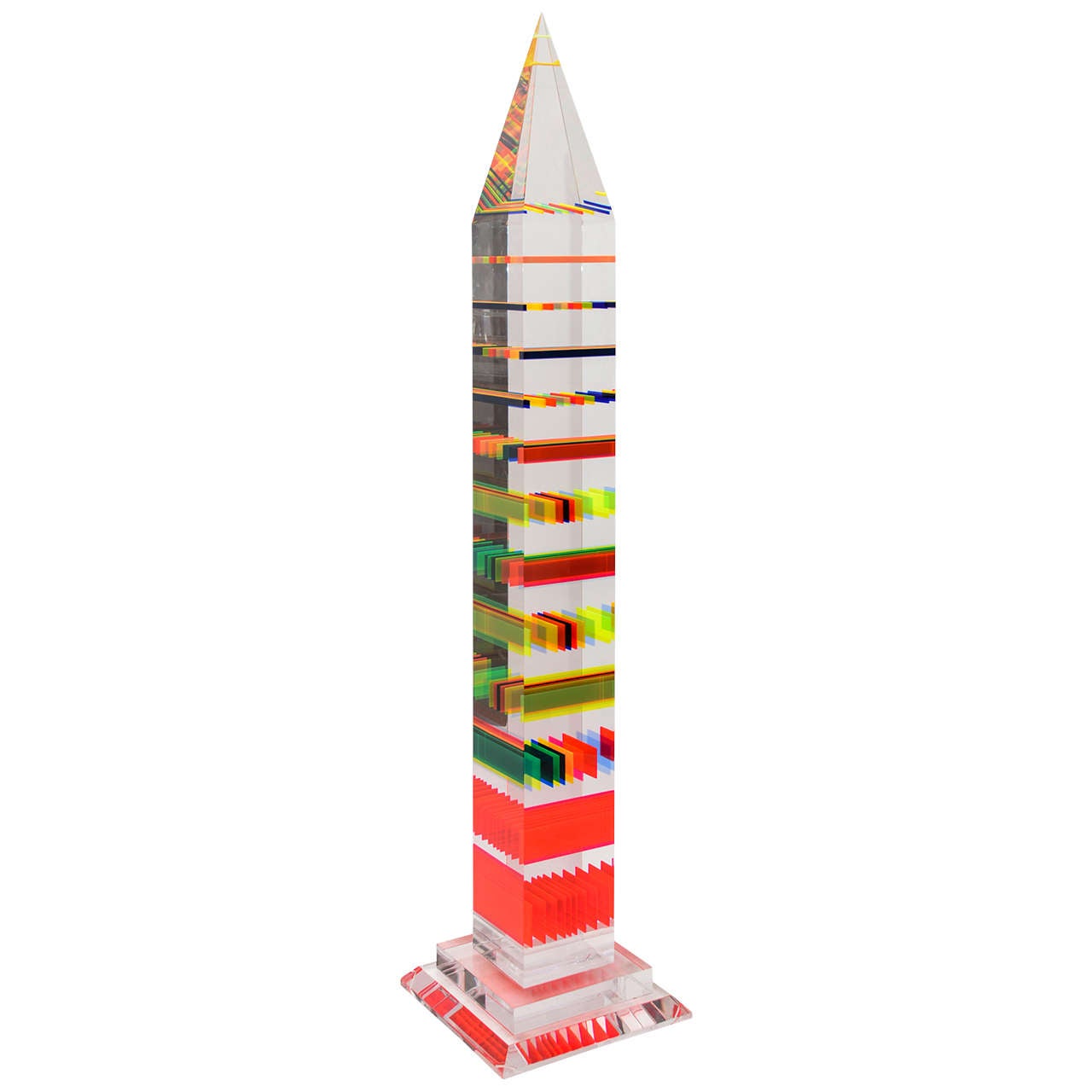 Important Obelisk Attributed to Jean-Claude Farhi