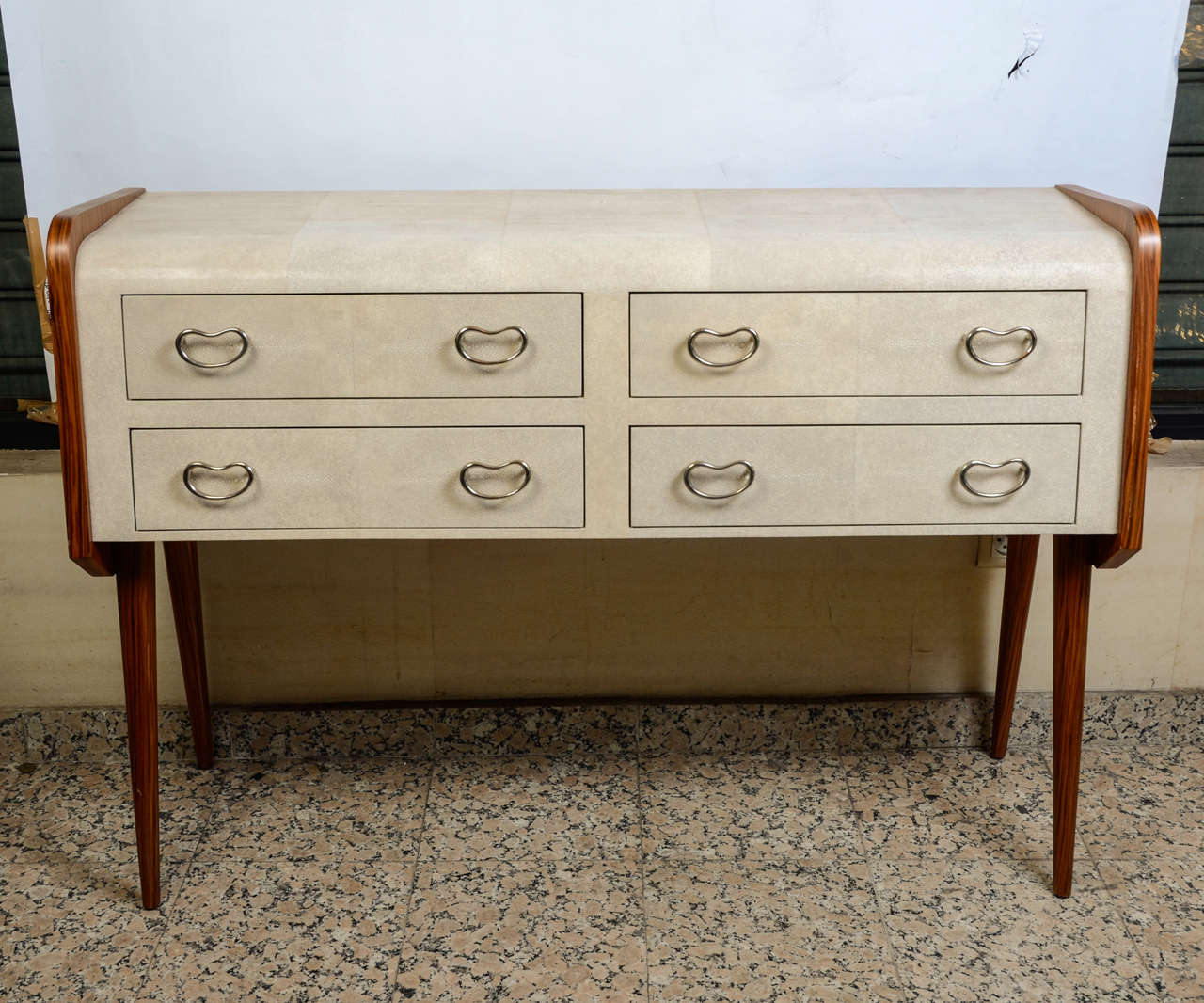 1960s Shagreen Sideboard