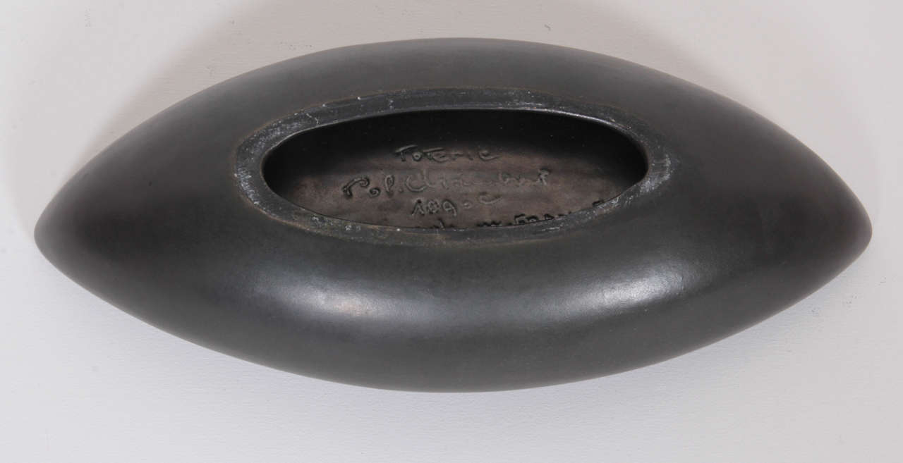 Mid-20th Century Pol Chambost, Circa 1960, Ceramic Bowl
