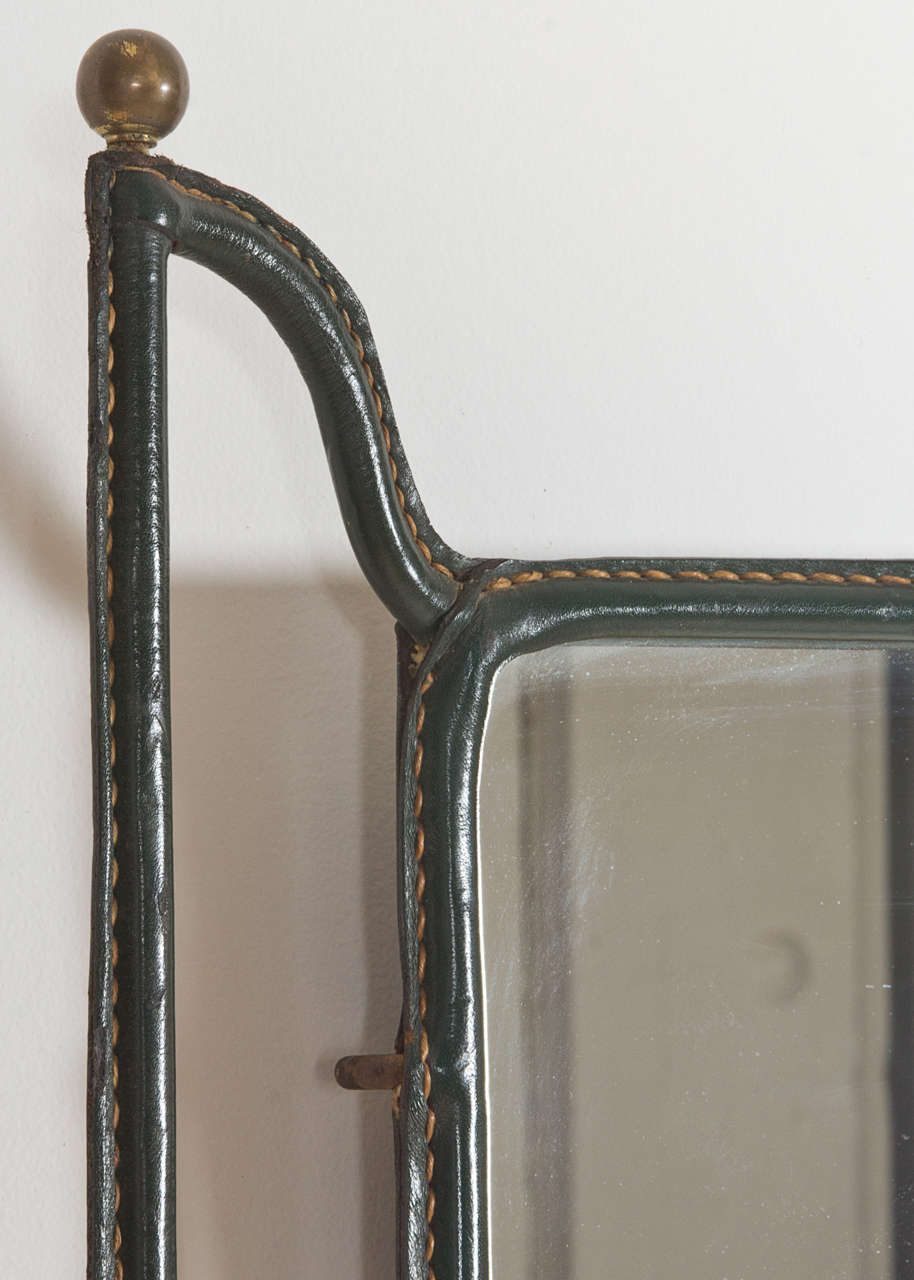Jacques Adnet, Mirror In Good Condition In New York, NY