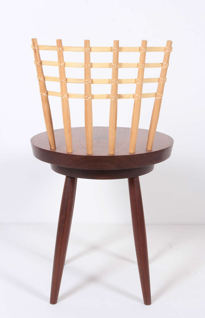 Hickory George Nakashima Woodworker, 2009 /  Ligne Revolving Chair
