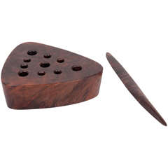 Mira Nakashima Pen, Pencil Holder and Letter Opener in Exotic Wood
