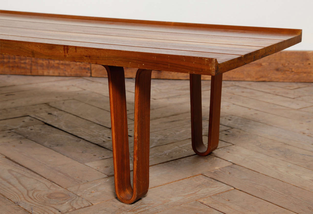 Walnut Side Table Designed by Edward Wormley