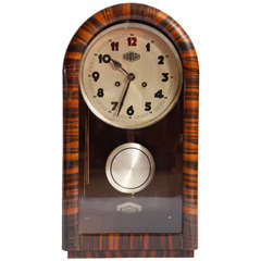 Spanish Origin Art Deco Clock