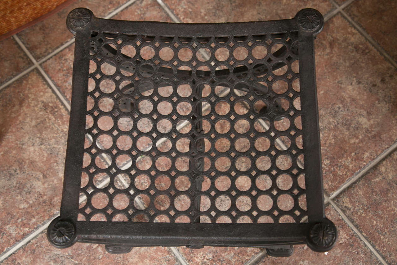 Pair of Cast Iron Garden Benches