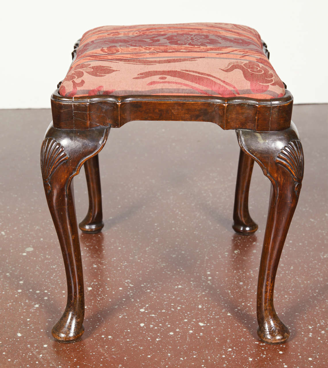 English Georgian Style Footstool For Sale