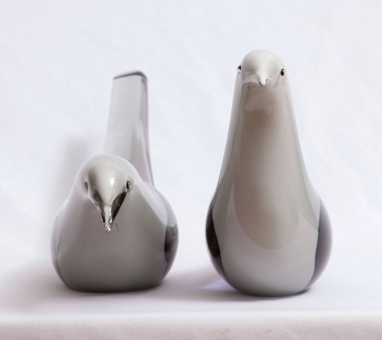 Italian Livio Seguso - Glass Birds For Sale