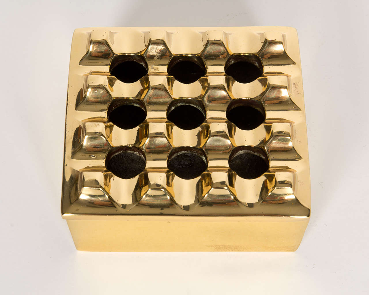 Danish Ultima Brass Ashtray by Beck & Jung