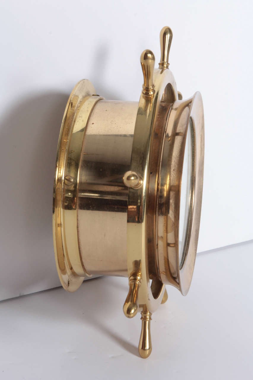 seth thomas brass clock
