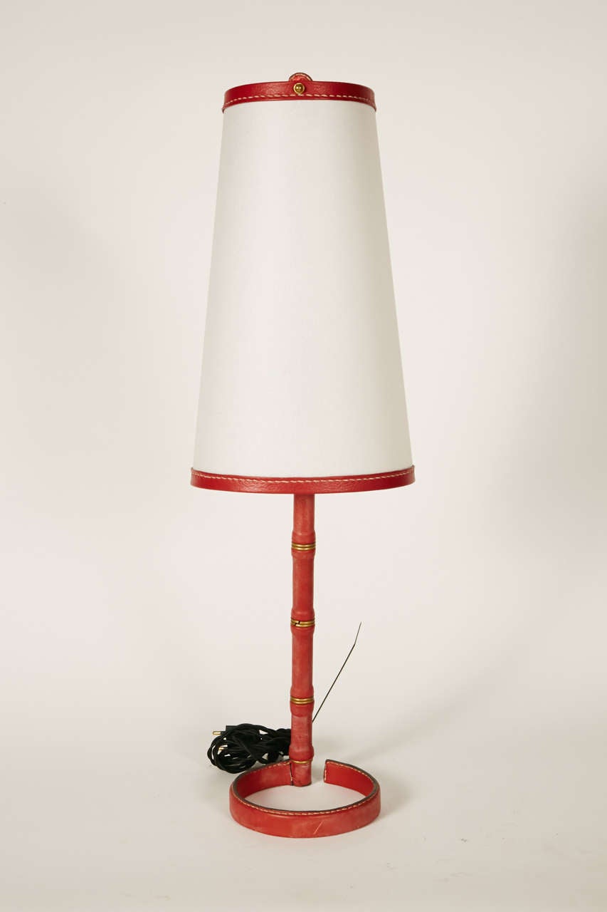 1950s Lamp by Jacques Adnet 5
