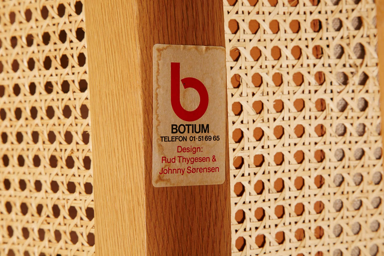 Pair of lounge chairs by Rud Thygesen & Johnny Sorensen for Botium ca.1970 3