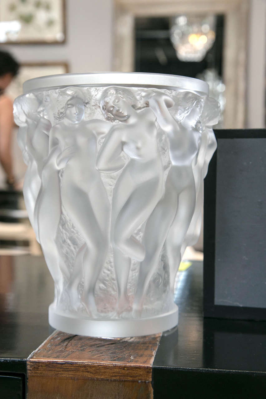 lalique crystal vases