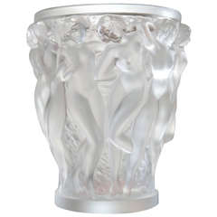 Lalique Crystal Vase