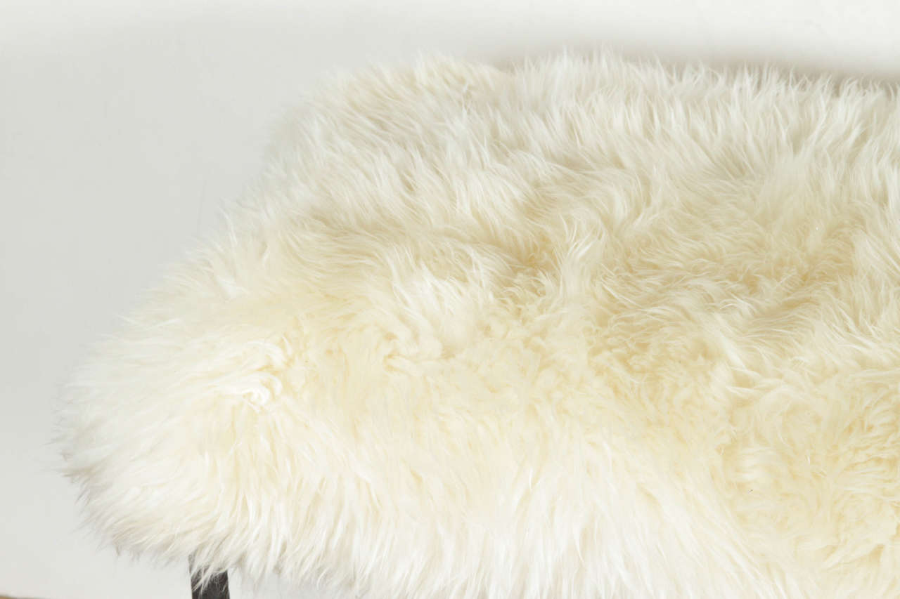 Fur Bench in the Style of Diego Giacometti 1