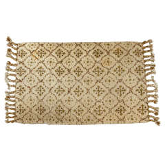 Vintage Moroccan Beni Ourain Rug